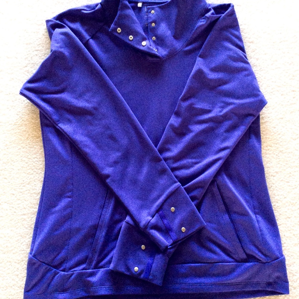 Adidas Golf Climalite long Sleeve Pullover Jacket